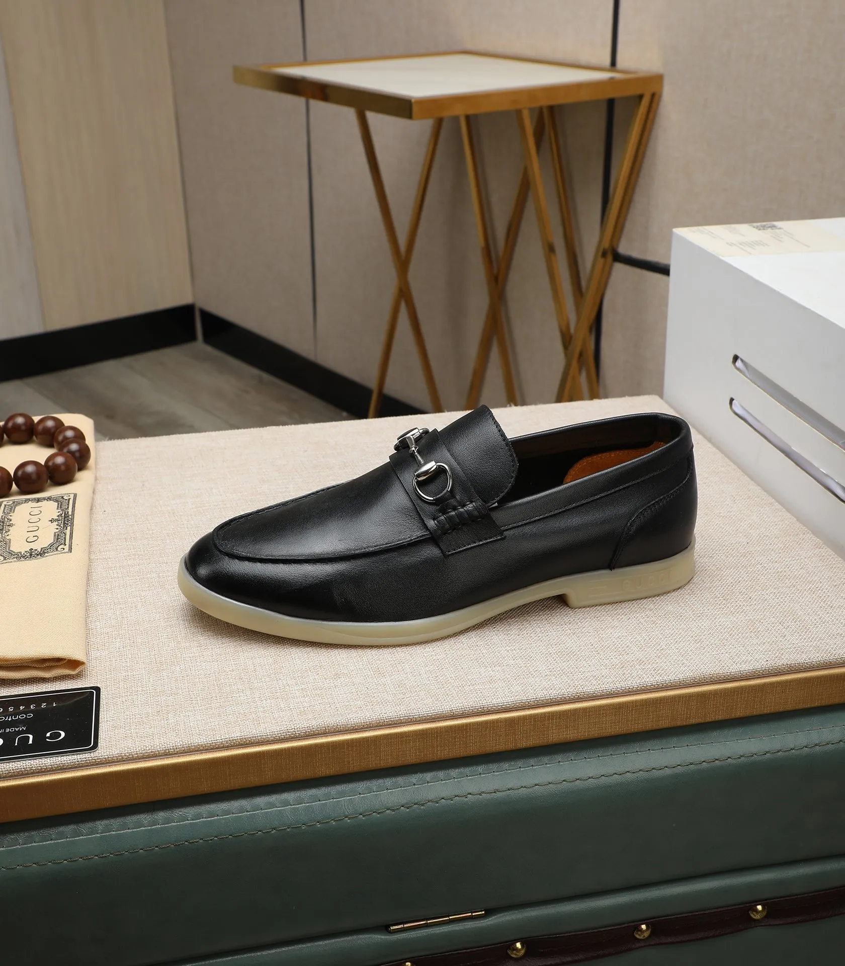 Men's shoes 💰520 📛📛Original (water-dyed cow lining) GUCCI official website formal shoes🌀 Italian 🇮🇹Imported cowhide➕Top imported water-dyed cowhide lining💋Finely handmade Original bottom, the real thing looks better when photographed in person Standard size 38-44